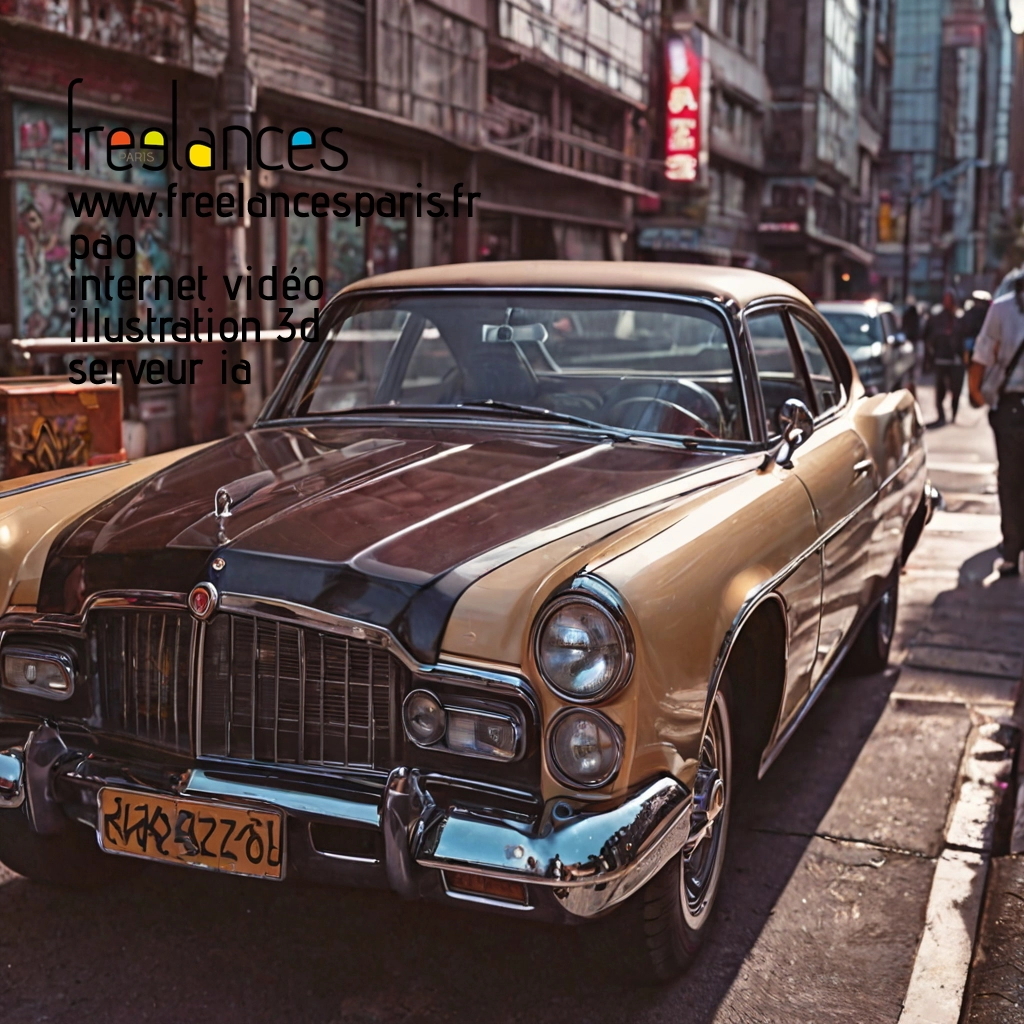 Pao mise en page internet vidéo illustration 3d serveur IA générative AI freelance paris studio de création magazines bhtdb6b0